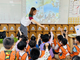 金門家扶推廣小茉莉說故事遊校園 參與人次逾300人