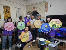 花蓮榮服處感謝欣欣水泥端節送愛 溫情關懷榮民眷