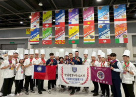 中華醫大勇奪韓國世界美食奧林匹克大賽20金6銀3銅獲頒最佳團隊獎