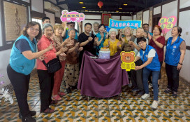 嘉義榮服處辦母親節活動 與榮民眷屬歡慶溫馨時刻