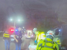 警消聯手即刻救援！　竹市警破窗成功搶救燒炭男子挽救寶貴生命