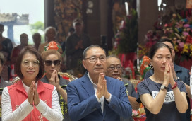 新北市府團隊至瑞芳參拜祈福 恭祝神農大帝聖誕千秋 
