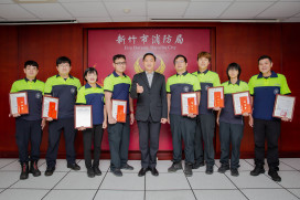 壯年男癲癇發作疑OHCA　竹市消防局展現救護專業把握黃金時間搶命