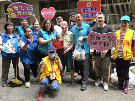 嘉義榮服處志工落實服務有感 助9旬榮民重獲安心居所  