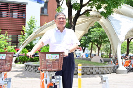公共自行車YouBike騎進芎林最快暑假將上路　竹縣6鄉鎮174站再升級