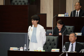 南投議會縣政總質詢 議員關切中央刪減補助款