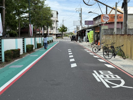 中華醫大校園道路標線優化 落實提升通學人行車行安全