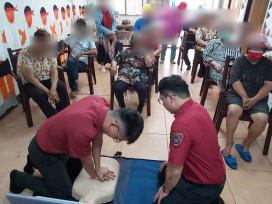 那瑪夏消防分隊深入原鄉教導CPR＋AED  長者防溺意識大提升