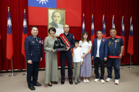 南投慶祝警察節 許淑華肯定警察辛勞付出 