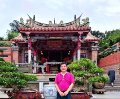 劉燈鐘至金門海印寺參拜  祝禱臺海兩岸和平 