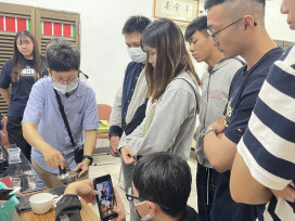 金大觀光系辦CBS咖啡證照檢定實作體驗 強化學生專業力