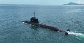 「海鯤軍艦」第二次海試成功  台船公司展現國艦國造實力