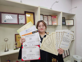 崑大高鑀娳獲頒智育及群育獎！接軌產學展現公廣人跨域實力 