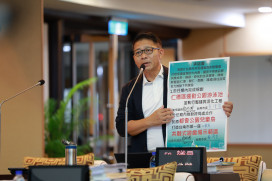 台南市議員郭鴻儀要求檢討 仁德全民運動館預算追加到1.9億元