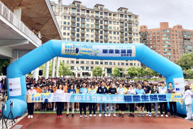 全台最大規模畢業生路跑！　竹市19校逾1730名畢業生齊奔未來趣！