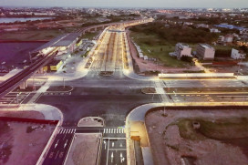 強化桃園航空城西側南北道路重要建設　桃園航空城計畫航青路通車啟用