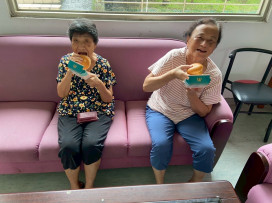 白河榮家運用輔導會加菜金 溫馨關懷住民多樣化健康餐食