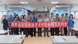 基隆榮服處前進教育部基市聯絡處辦理權益說明會