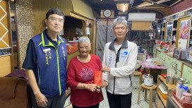 金門榮服處歡迎大中華記者友好交流協會參訪 關懷榮民展溫情