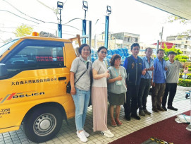 大台南天然氣捐贈物資 助七股受災戶重建家園