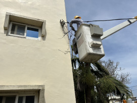 台南電力搶修面臨多重挑戰 3363 戶仍未復電