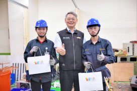 誓言全國技能賽奪金重拾榮耀　桃竹苗分署冷凍空調選手陳星宇穩定應戰