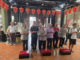 金門消偕浯島城隍廟拜會嘉市城隍廟 感謝捐贈善舉