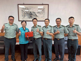 嘉義榮服處結合後指部強化區域防災機制×守護榮民安全網