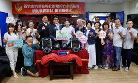 提升救災量能守護警消　竹市竹夢扶輪社攜手農會理事長捐贈搶救器材 