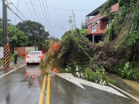 西南氣流挾帶雨勢　竹市府團隊保持高度警戒立即應變搶災