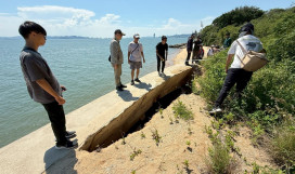 金大土木系攜手產官學參與大膽島海岸侵蝕測量工程