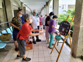 白河榮家趣味才藝競賽展活力 樂齡住民世壯運動起來