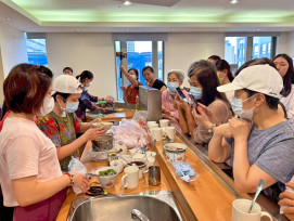 移民署竹市服務站家庭教育活動　講師吳靜帆與新住民朋友分享築夢歷程