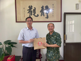 屏東後備旅辦教召在榮家 共築全民防衛韌性