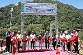 仁愛鄉新武界橋 災修復建工程完工通車