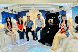 「2025 一見雙雕藝術季」記者會於台南七股鹽山舉辦