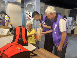 花蓮榮服處協助馬太鞍溪堰塞湖影響區榮民眷預防性撤離