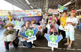 奇美醫攜手社區作伙迺菜市 溫馨友善市場匯聚照護網絡力量