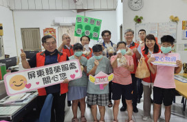 屏東榮服處送愛至教養院 愛心饅頭傳遞溫暖與關懷