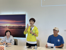 丹娜絲颱風重創台南養蚵業立法委員 陳亭妃召開會勘提三大重建結論
