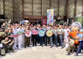 挺身為國、守護為家　新竹大遠百寓教於樂闖關體驗致敬國軍挺全民國防