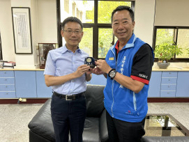 基隆榮服處拜會地區衛生局 深化推動輔導會安心御老安全網