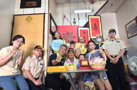 百歲董鳳岐爺爺紀壽 花蓮榮服處分享生活智慧典範