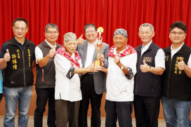 天天開心隊囊括活躍老化賽雙金　竹縣長楊文科：樹立長者活躍老化典範