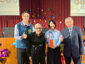 屏東榮家感謝懷恩社福基金會等送愛 暖心關懷長輩