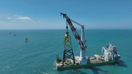 台船環海順利完成海龍風場73座水下基礎 創下安裝新紀錄