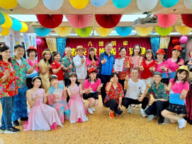 在地安老、活躍老化　麥克家族公益演出攜手八德榮家住民長輩同歡共樂