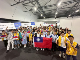 2025IEYI世界青少年發明展 新北學子奪7獎 3金3銀1銅閃耀大阪世博