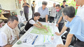 台南菁寮遭豪雨侵襲 立法委員陳亭妃召集會議擬治水方案