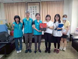 嘉義榮服處拜會衛生社會民政3局處 落實輔導會安心御老跨域合作